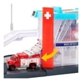 thumbnail image 3 of Pista de Juguete Matchbox Basics Playset de Acción Helicoptero al Rescate, 3 of 4