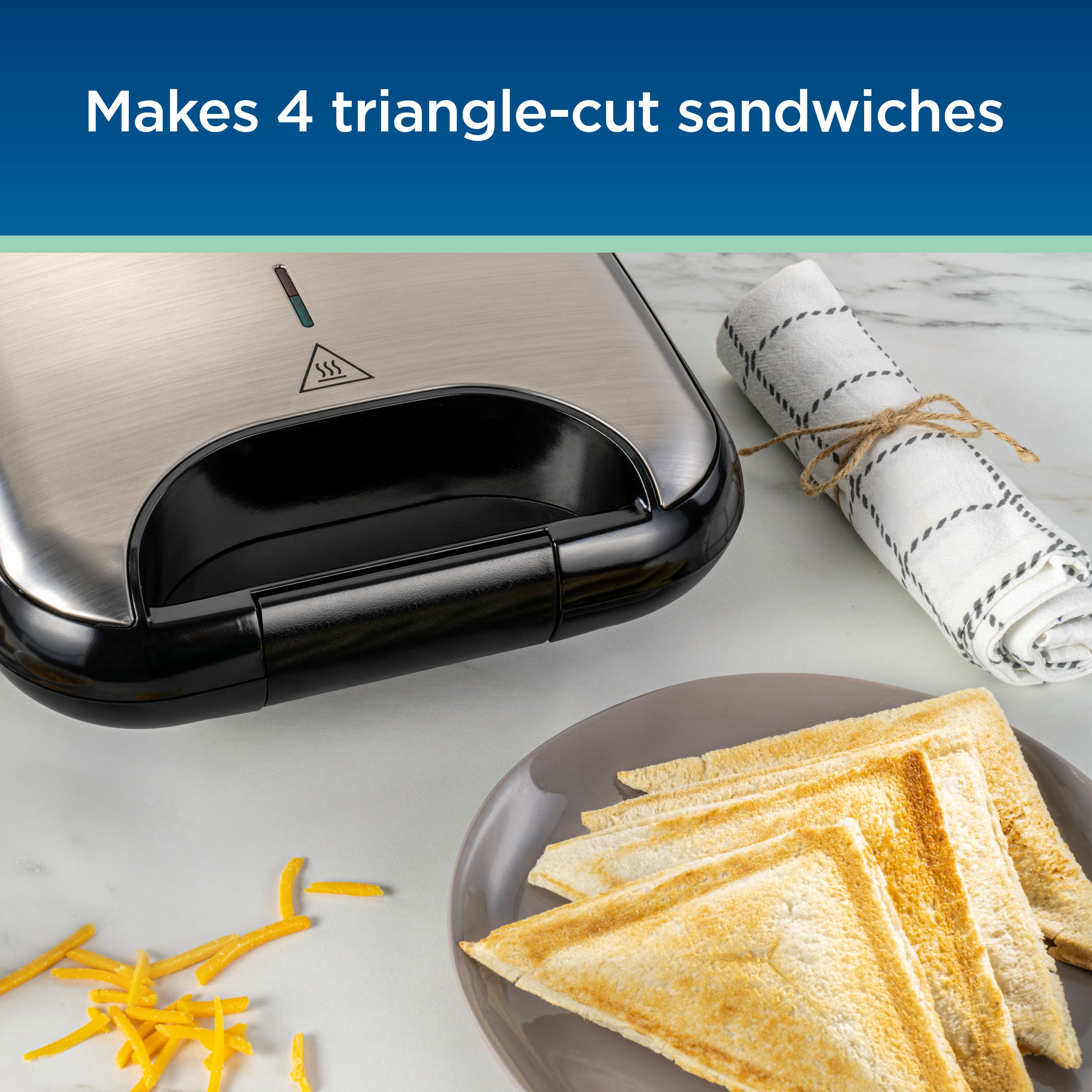 Oster DiamondForce Sandwich Maker - image 4 of 5