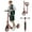 Red, variant on UPGO Kick Scooter for Ages 6+, Kids, Teens & Adults, 240 lb Max Load, Foldable, 8-Inch Wheels,Blue