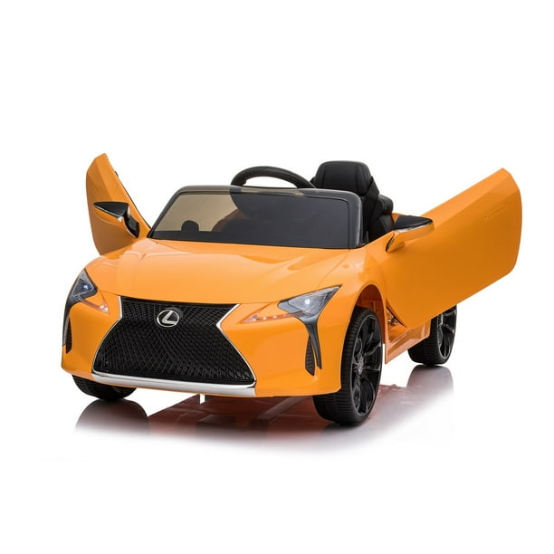 Best Ride on Cars LEX LC ORANGE 12V Lexus LC500 Toy Car, Orange
