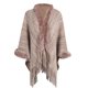 thumbnail image 1 of Womens Shawl Wrap Poncho Tassel Cape Cardigan Sweater Open Front For Fall Winter, 1 of 8