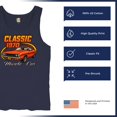 thumbnail image 6 of Vintage Classic 1970 Muscle Car Men's Tank Top American Power Legendary V8 Performance, 6 of 7