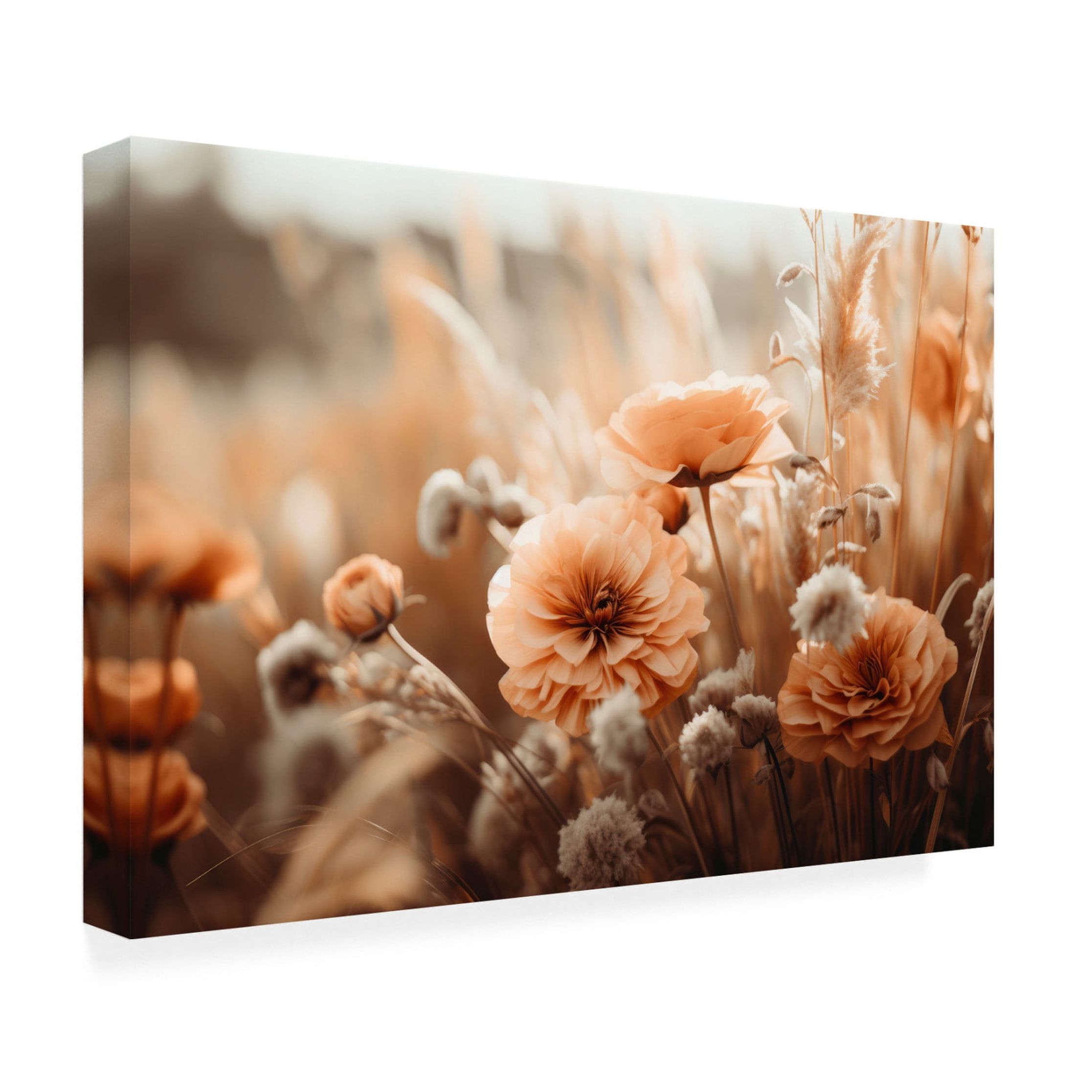 Trademark Fine Art Treechild Orange Flowers No 2 Canvas Wall Art