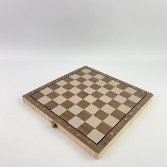 SPORTHEAD Board games,15" Folding Chess Boards with 2 Extra Queens