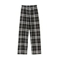 thumbnail image 4 of TAGOLD Summer Pants for Womens,Womens Plus Size Pants, Fashion Casual Women Plaid Printed Ladies Leggings High Waist Keep Warm Long Pants, 4 of 4