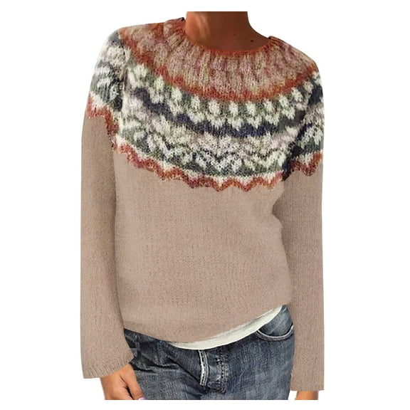 Felirenzacia Womens Sweaters Clothes Slim Fit Long Sleeve Knit Pullover Tops Casual Winter Trendy Outfits