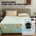 thumbnail image 6 of JingChun Floral Sheet - 1 Flat Wrinkle & Fade Free, Farmhouse, Shabby Chic Flower Bed Sheet - Soft, Comfy Breathable and Cooling, 6 of 6