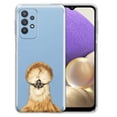 thumbnail image 1 of WIRESTER Transparent Soft Gel TPU Clear Case Slim Protective Cover for Samsung Galaxy A33 5G 6.4" 2022, Silkie Chicken, 1 of 1