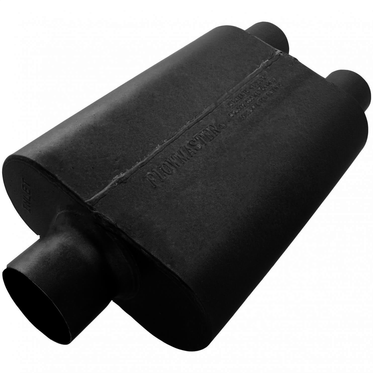 Center Out-Aggressive Flowmaster 815430 Outlaw Muffler 409S-3.00 3.00 in 