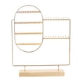 thumbnail image 3 of Tachiuwa Jewelry Display Stand Earrings Display Stand for Pendant Bracelets Necklaces Gold, 3 of 8