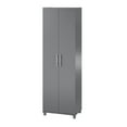 thumbnail image 2 of Systembuild Evolution Camberly 24" Utility Storage Cabinet, Graphite Gray, 2 of 9