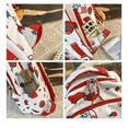 thumbnail image 2 of Mochila De Gran Capacidad Con Estampado De Fresas Xtellar blanco, 2 of 3