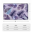 thumbnail image 7 of YFYANG 36"x24" Non-Slip Flannel Carpet Doormat, Living Room Bedroom Office Decorative Area Rugs, Indoor Purple Leaf Texture Floor Mats, 7 of 7