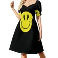 thumbnail image 4 of Vestido sin mangas Happy Acid Smile Techno 90s Retro Gift Hardcore Vestidos de verano para mujer Vestido de verano para mujer Vestido, 4 of 8
