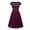 Purple, variant on Feancey Semi Formal Sequin Dresses for Women Elegant High Waist Short Sleeve Midi Dress Irregular Ruffle Hem Flowy Evening Party Gowns Sales Today Clearance