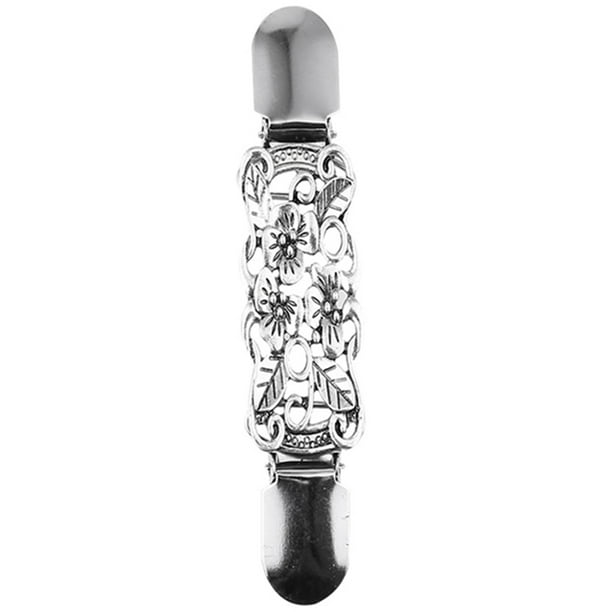 Sonducket Gran oferta, cárdigan para mujer, suéter, blusa, Pin, chal, broche, Clips, cuello de camisa, Clip Retro, accesorios de encanto de Ropa, zapatos y accesorios Miscelánea 1 11.5 cm