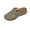 Green, variant on Karight Clogs for Women Mules Shoes: Comfortable Arch Support Closed Toe Sandals Backless Low Wedge Slip on Shoes