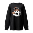 thumbnail image 4 of Amzcrzy Chandails en Molleton pour Femmes Halloween Chandail en Molleton Mode Imprimé Ample Manches Longues Blouse Col Rond Chandails en Molleton Sans Capuche Chandails en Molleton pour Femmes Chandails en Molleton et Chandails à Capuchon 2TG, 4 of 4