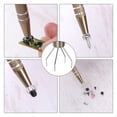 thumbnail image 5 of Uxcell 2pack Stainless Steel 4-Claw Pick up Tool with Diamond Claw Tweezer Grey, 5 of 5