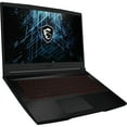 thumbnail image 3 of MSI THIN GF63 12HW Gaming & Entertainment Laptop (Intel i5-12450H 8-Core, 15.6" 144Hz Full HD (1920x1080), Intel ARC A370M, 32GB RAM, 1TB PCIe SSD + 2TB HDD, Win 11 Pro) with Topload Bag, 3 of 7