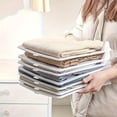 thumbnail image 2 of Tshirt Organizer for Clothes Storage, Clothes Folding Board, Stackable Closet Organizer with Easy Access, Shirt Folder Board with Non-Slip Card Slot Plastic Closet Storage Organizers, 2 of 8