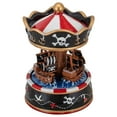 thumbnail image 4 of Northlight Children's Pirate Ship Animated Musical Carousel - 6.5", 4 of 6