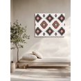 thumbnail image 5 of Red Aztec Wall Art for Living Room,Canvas Picture Wall Decor for Bathroom Bedroom,Southwest Boho Abstract Geometric Aesthetic Painting Artwork for Office Kitchen Hallway Dining Room Decor 20"x24", 5 of 8