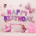 thumbnail image 1 of Caja de globos para decoración de primer cumpleaños de My Fairy, cajas para bebé con letras, cajas de globos para decoración de primer cumpleaños de hadas para baby showers de niñas, fondo para, 1 of 4