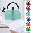 thumbnail image 2 of 3L Whistling Tea Kettle Flat Bottom Kettle Stainless Steel Tea Kettle Teapot, 2 of 5
