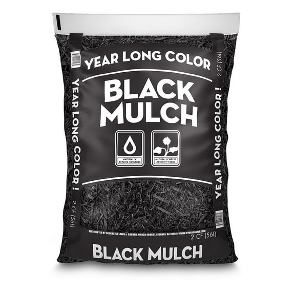 Year Long Color Mulch Black, 2 CF