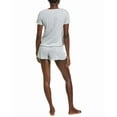 thumbnail image 2 of SLEEP RIOT womens  2pc Short & Shirt Sleep Set, m, Gray, 2 of 2