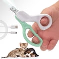 thumbnail image 1 of Cortaúñas para Gatos JAMW Recargable por USB con Luz LED Kit de Cuidado de Garras para Animales Pequeños, 1 of 5