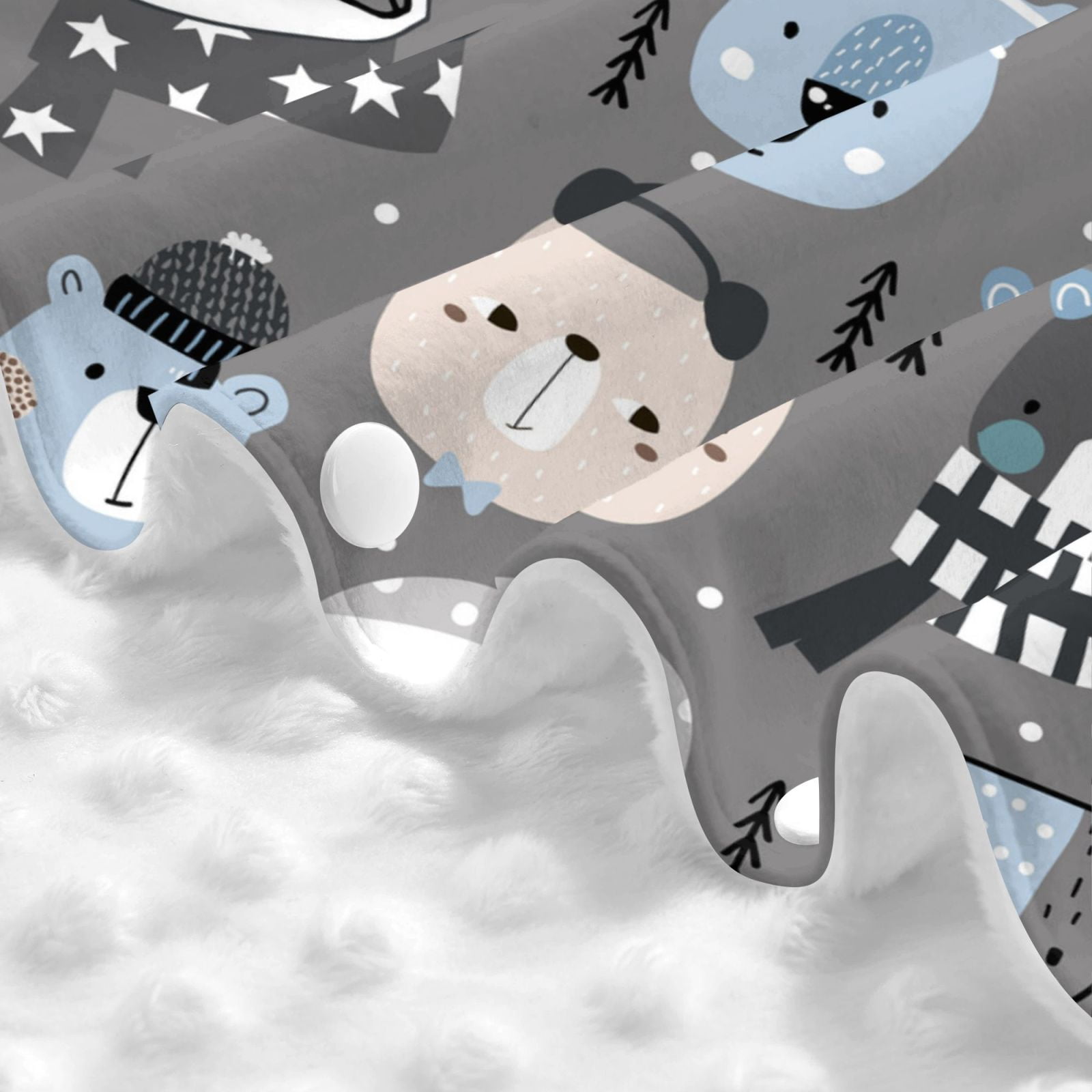 Car Seat Cover Baby - winter Scarf cute beer Breathable Infant Car Seat Cover for Baby Carseat, Lightweight Comfort Baby Essentials Must Haves Newborn Stuff for Girl Boy