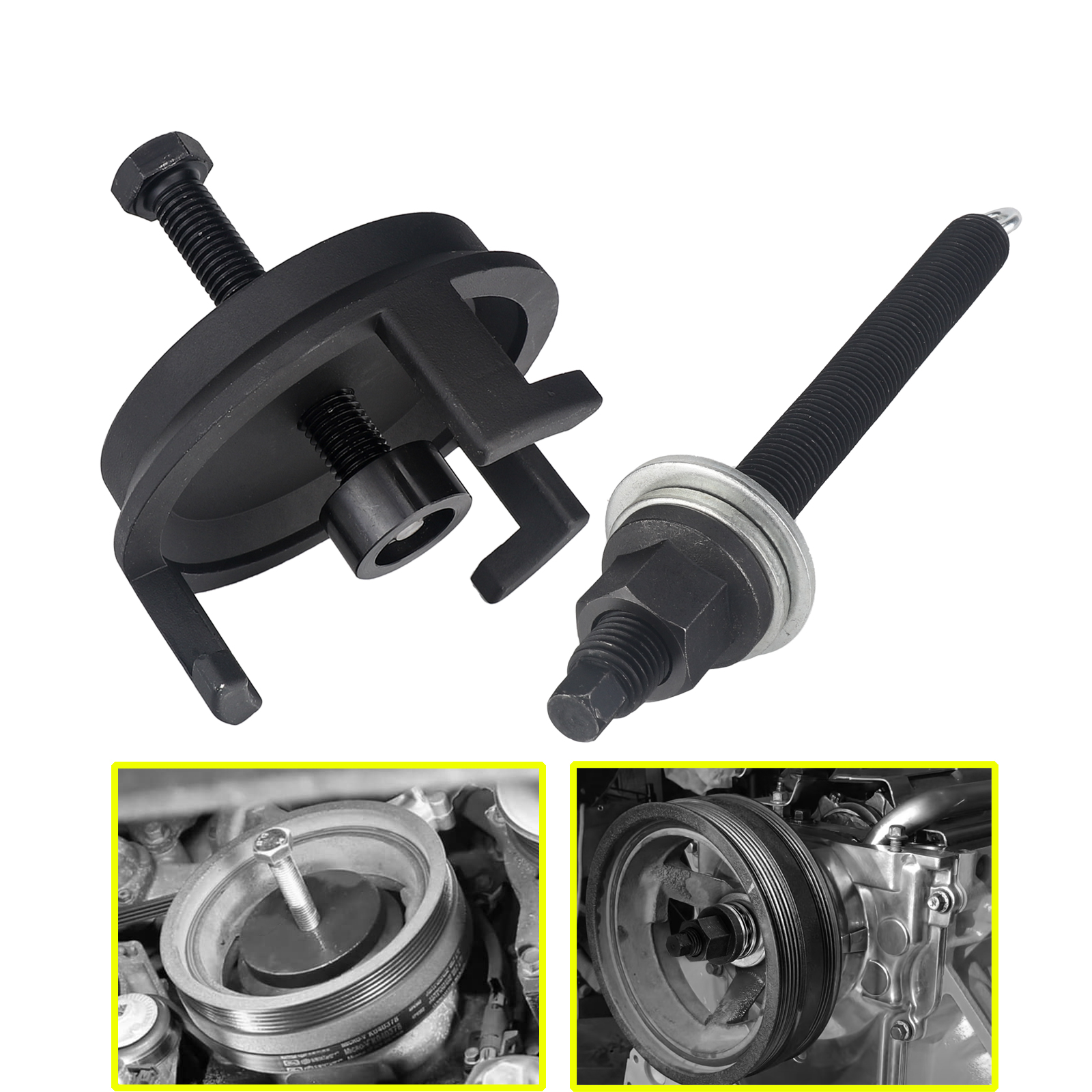 Lisle LIS54810 Master Harmonic Balancer Puller Kit, Pack Of 1