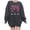 Gray, variant on Hfnxid Womens Sweatshirt Funny Breast Cancer Awareness Graphic Pullover Long Sleeve Crewneck Sweatshirt in October We Wear Pink