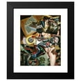 thumbnail image 2 of Amadeo de Souza-Cardoso 12x14 Black Modern Framed Museum Art Print Titled - Untitled (Coty) (1917), 2 of 5
