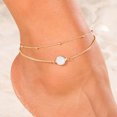 thumbnail image 2 of Beach Anklet for Girls Style Beach Anklet Bracelet Jewelry Anklet Adjustable Size, 2 of 6