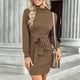 thumbnail image 4 of Vestidos Para Mujer Vestidos de Otoño Otoño E Invierno Vestidos de Manga Larga Casuales de Moda Vestidos Sólidos Odeerbi ODB132956, 4 of 7
