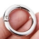 thumbnail image 4 of O Ring Hebillas 15pcsPuerta de resorte que se puede abrir Llavero Bolsa Cinturón Perro Cadena Plata Barbie Nuevos Originales, 4 of 5