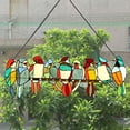 thumbnail image 6 of RADIANCE Goods Tiffany-Style Animal Design Window Panel 26" x 9", 6 of 7