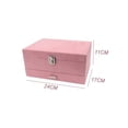 thumbnail image 2 of Estuche Caja Joyería Grand Capacidad Rosa, 2 of 5