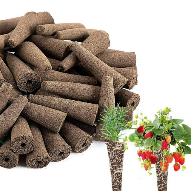 Esponjas de cultivo Apuakthei para usar con tapones de cultivo de plantas ecológicos Esponjas para el crecimiento de plantas hidropónicas