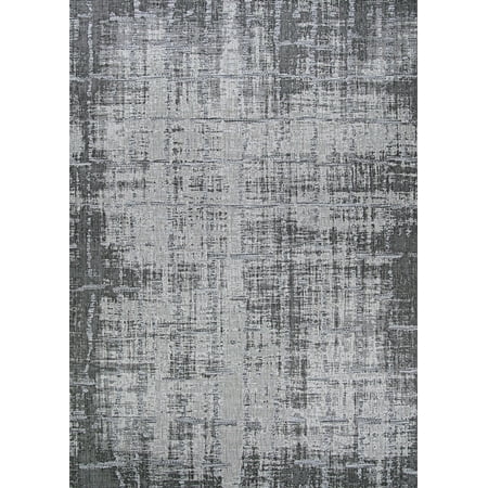 Couristan Charm Tiverton Anthracite-Light Gray Indoor, Outdoor Area Rug