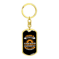 thumbnail image 4 of I Believe In Christian Stainless Steel or 18k Gold Premium Swivel Dog Tag Keychain, 4 of 8
