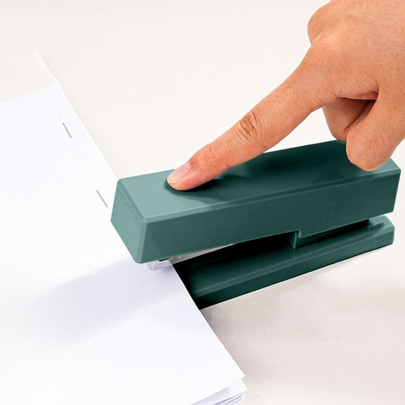 YIMWNYI Effortless Stapler, Multi-Functional Heavy Duty Stapler, Lightweight Ergonomic Design, Large Capacity for Office Use, Durable ABS and Steel Construction, Versatile Stapling Tool