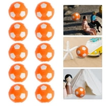 LEORX 10pcs Mini Soccer Balls For Football Machine Soccer Tabletop Game Toys Break-Resistant