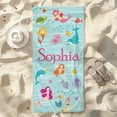 thumbnail image 4 of Personalized Beach Towel for Kids & Adults with Name 400GSM Custom 100% Microfiber Pool Towel Ultra Absorbent Super Soft Towels Personalized Gift for Women Men, 4 of 6