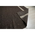 thumbnail image 6 of EORC Brown Hand-Woven Wool Contemporary Natural Wool Flat Area Rug, 6 of 10