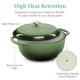 thumbnail image 5 of Best Choice Products Horno holandés redondo de hierro fundido esmaltado de 6 cuartos de galón, estilo familiar, utensilios de cocina pre-sazonados resistentes para el hogar, cocina, comedor, horno, se, 5 of 7