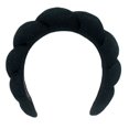 thumbnail image 3 of Diadema de esponja en forma de nube para la parte superior del cráneo, cueva para el cabello, toalla para lavarse la cara, diadema de tela para mujer, 3 of 5